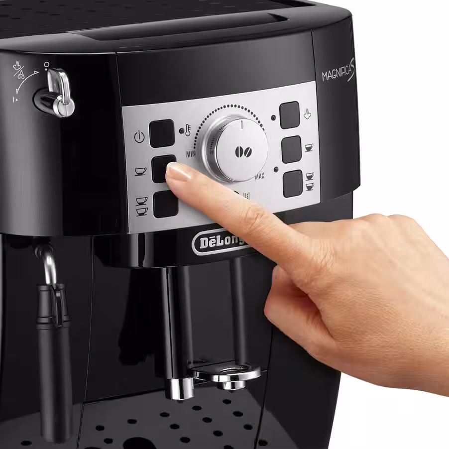 De'Longhi Magnifica S ECAM22.110.B Coffee Machine - Button and dial controls