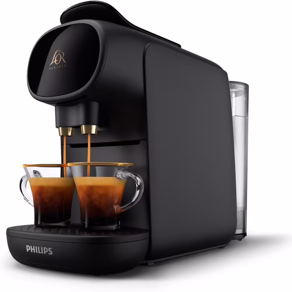 PHILIPS L’OR Barista LM9012/60 capsule coffee machine - Angled front view