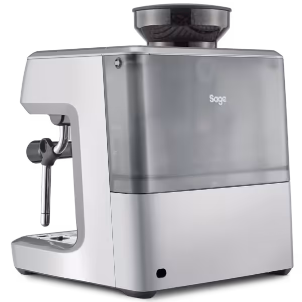 Sage the Barista Express BES875 espresso machine - Angled back view