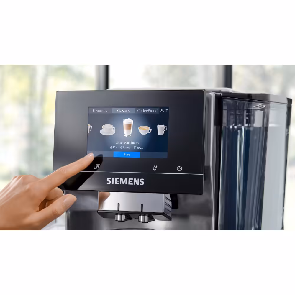 SIEMENS EQ700 TQ717GB3 Coffee Machine - Touchscreen TFT Display